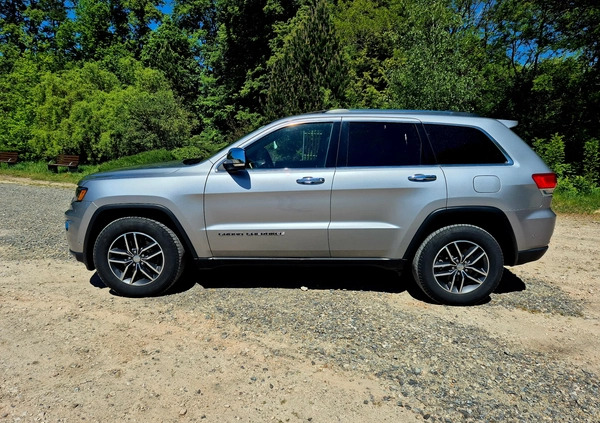 Jeep Grand Cherokee cena 112000 przebieg: 84000, rok produkcji 2016 z Bukowno małe 211